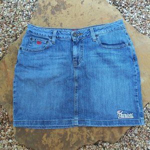 New England Patriots NFL Denim Skirt 10